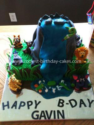 Coolest Safari 1st Birthday Cake