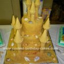 Coolest Sand Castle Beach Theme Wedding Cake