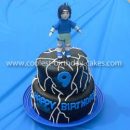 Coolest Sasuke from Naruto Birthday Cake