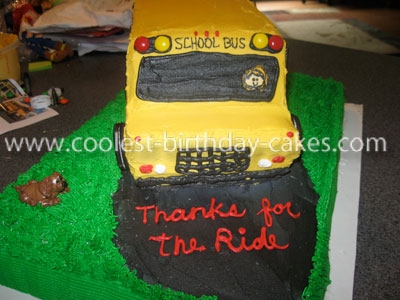 Coolest School Bus Cake