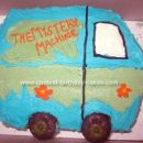 Homemade Scooby Doo Mystery Machine Cake
