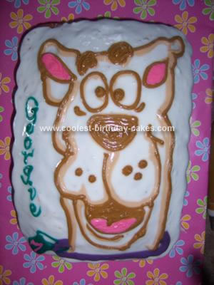 Homemade Scooby Doo Cake l