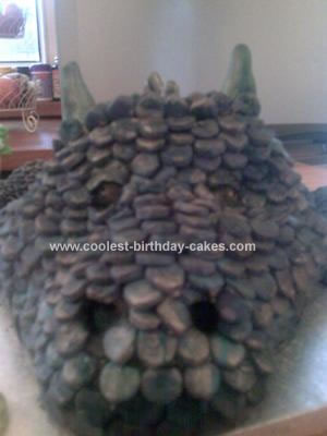 Homemade Scottish Dragon Cake