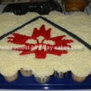 Homemade Scouts Cupcake Cake