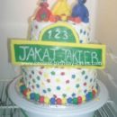 Kaj & Kier's Sesame Street Birthday Cake