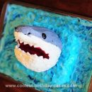 Homemade Shark Cake