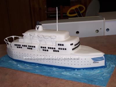 Fair Sky Ship Cake