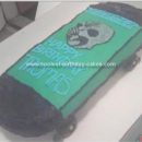 Homemade Skateboard Birthday Cake