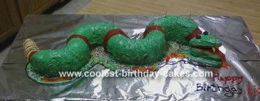 Rattler Snake Cake