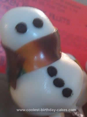 Homemade Snowman Cake Pops