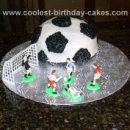 Homemade Soccer Ball Cake