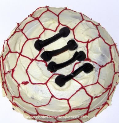 Homemade Soccer Ball Cakes