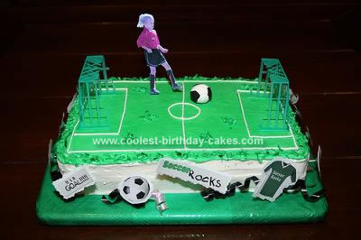 Homemade Soccer Cake