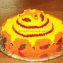 Homemade Sombrero Birthday Cake