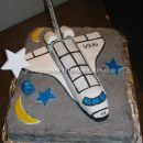 Coolest Space Shuttle Cake