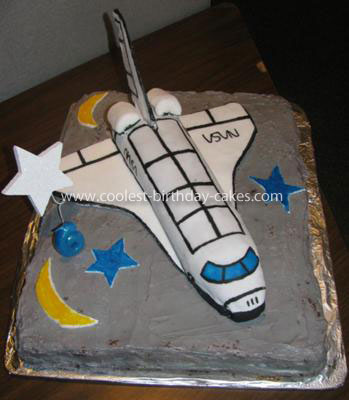 Coolest Space Shuttle Cake
