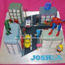 Joshua's Spiderman Cake
