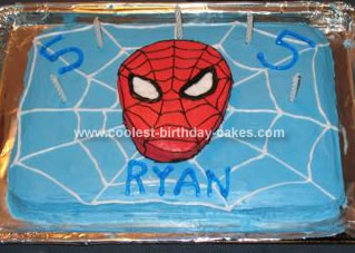 Ryan's Spiderman Cake