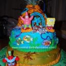 Homemade Spongebob Pineapple House Cake