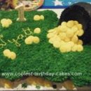 Homemade  St Patricks Day Birthday Cake