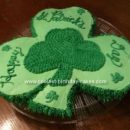 Homemade St. Patrick's Day Cake