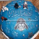 Homemade Star Wars Birthday Cake