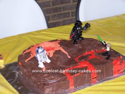 Star Wars Scene Cake