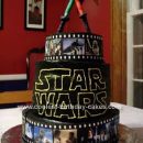Homemade Star Wars Cake