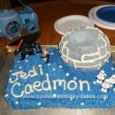 Homemade Star Wars Death Star Cake
