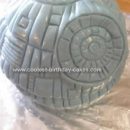 Homemade Star Wars Death Star Cake