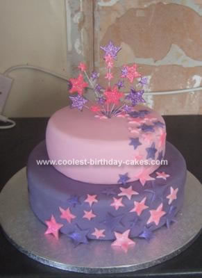 Homemade Stars Cake
