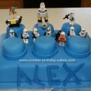 Homemade Star Wars Lego Cake