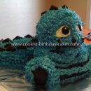Coolest Stegasaurus Birthday Cake