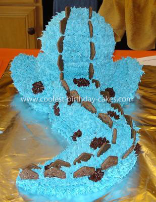 Coolest Stegasaurus Birthday Cake 126