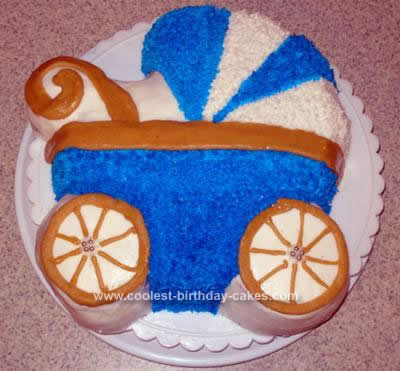 Homemade Stroller Cake