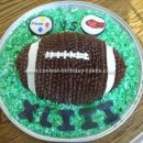 Steelers vs. Cardinals Super Bowl Cake