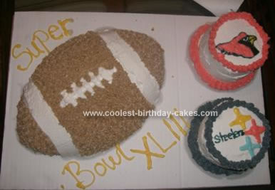 Homemade Super Bowl Cake