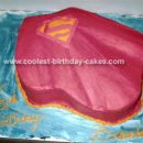 Superman Cape Cake