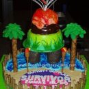 Homemade Survivor Birthday Cake