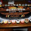 Homemade Survivor Theme Cake
