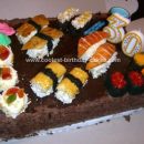 Sushi Candy Birthday Cake