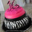 Homemade Sweet 16 Birthday Cake