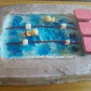 Homemade Swim Team Cake Idea