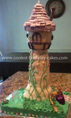 Coolest Tangled Birthday Cake