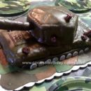 Homemade Tank Cake