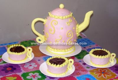Homemade Tea Party Cake