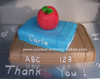Teacher Appreciation Cake