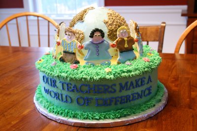 Teacher Appreciation Day Cake