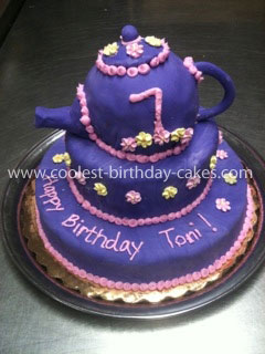 Coolest Teapot Birthday Cake