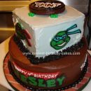 HomemadeTeenage Mutant Ninja Turtle Cake